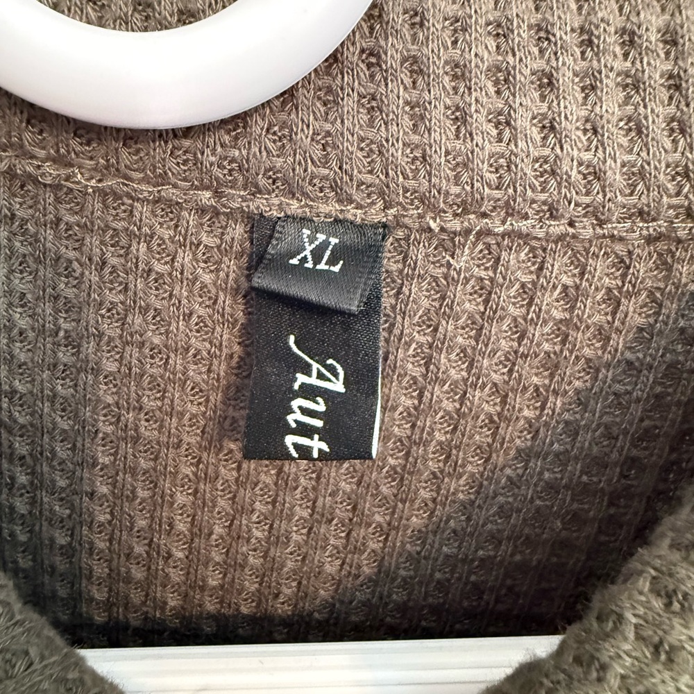 Olive Button-Up Shacket - Picture 2 of 2
